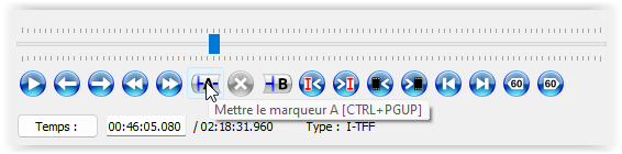 Création du marqueur A